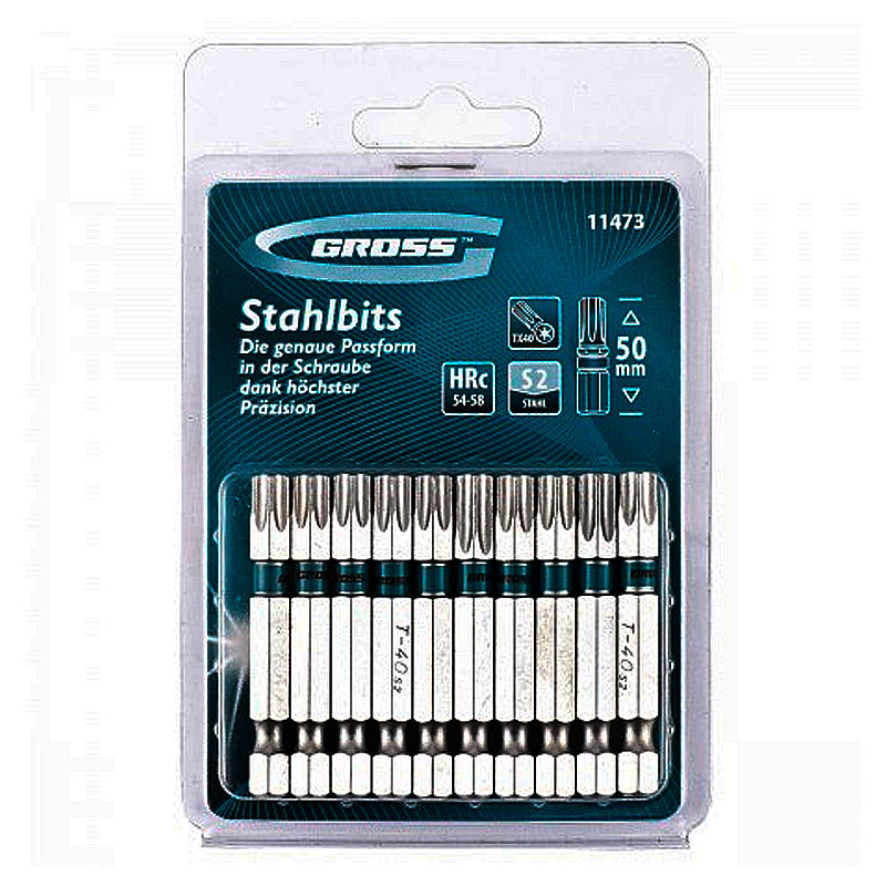 Бита TORX 40х50 сталь S2 Gross