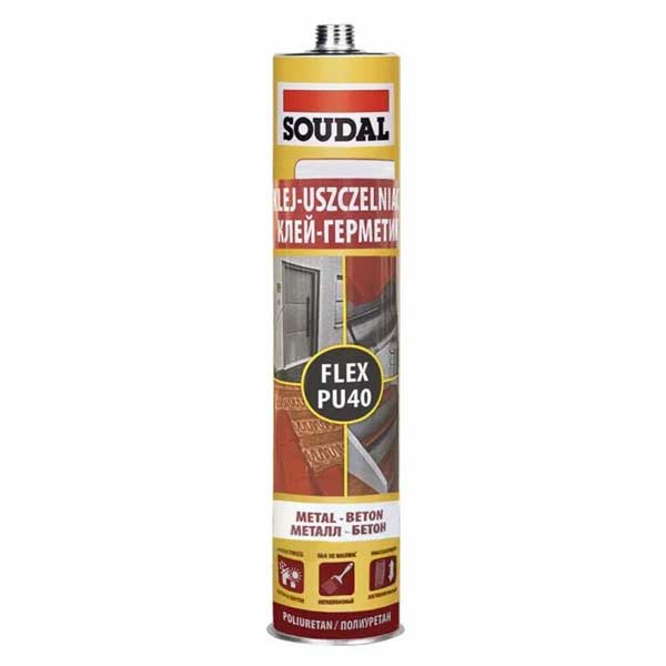 Герметик Соудафлекс Soudal 300 мл черный