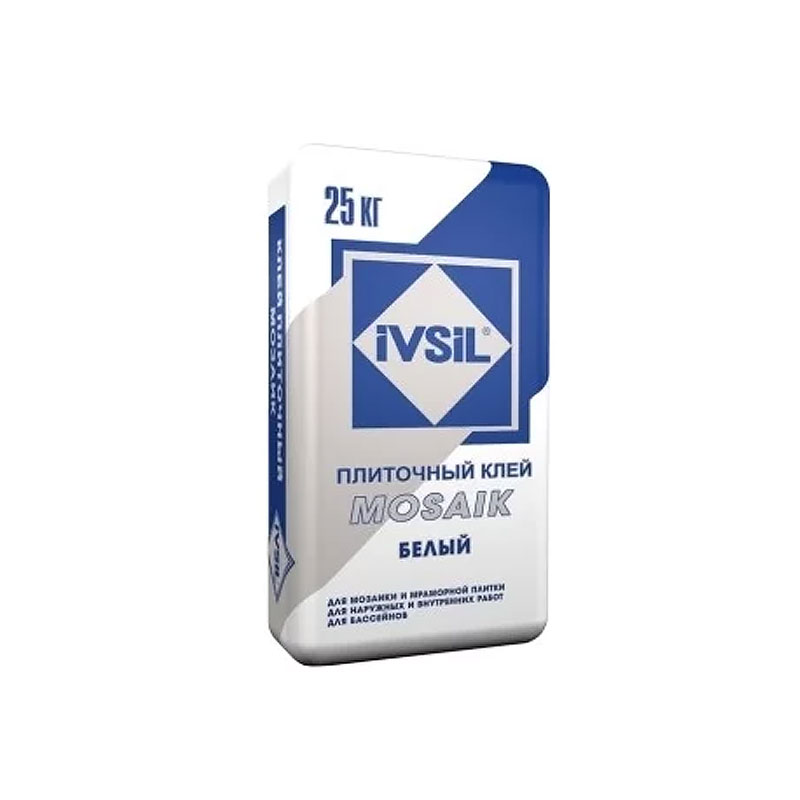 Клей для мозайки Ivsil mosaik 25 кг