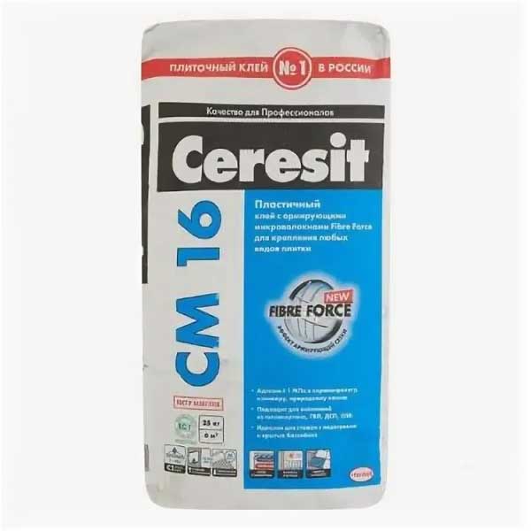 Клей для плитки Ceresit СМ16 25 кг (48)
