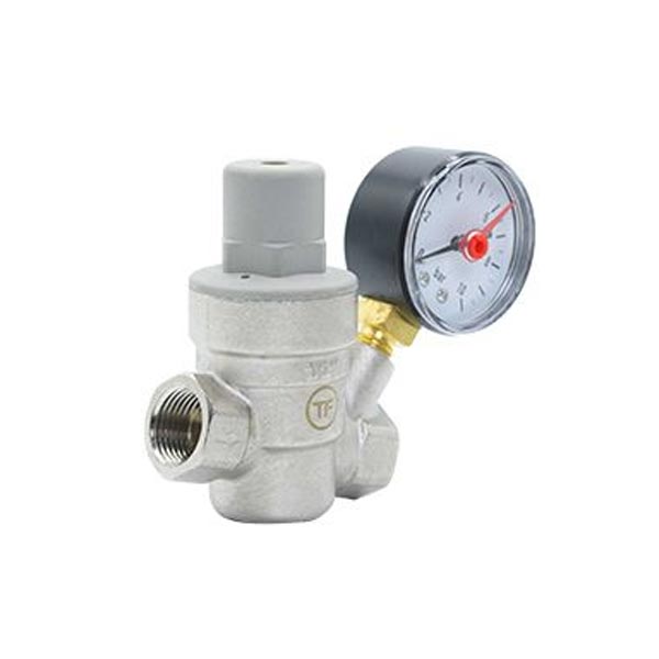 Редуктор давления воды 1/2 с монометром Thermofix