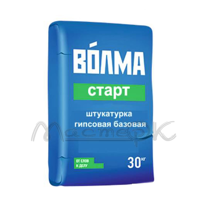 Штукатурка гипсовая Волма Старт 30 кг 10 мм-10 кг м2 (45)
