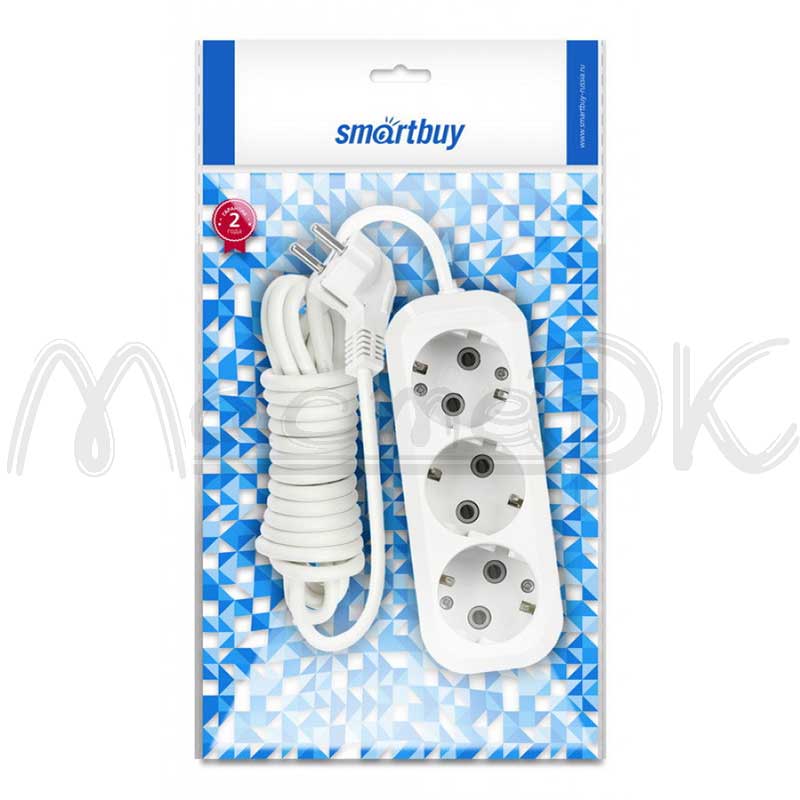 Удлинитель 3х10 м Smartbuy с/з
