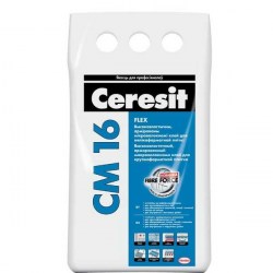 Клей для плитки Ceresit СМ16 белый 5 кг