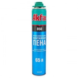 Пена монтажная под пистолет Акфикс 805Р 750 мл