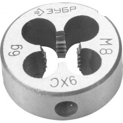 Плашка М12х1,25 мм Зубр