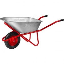 Тачка строительная 1 колесо Зубр Т-12 180 кг/90 л