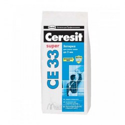Затирка Ceresit СЕ-33  2 кг белая